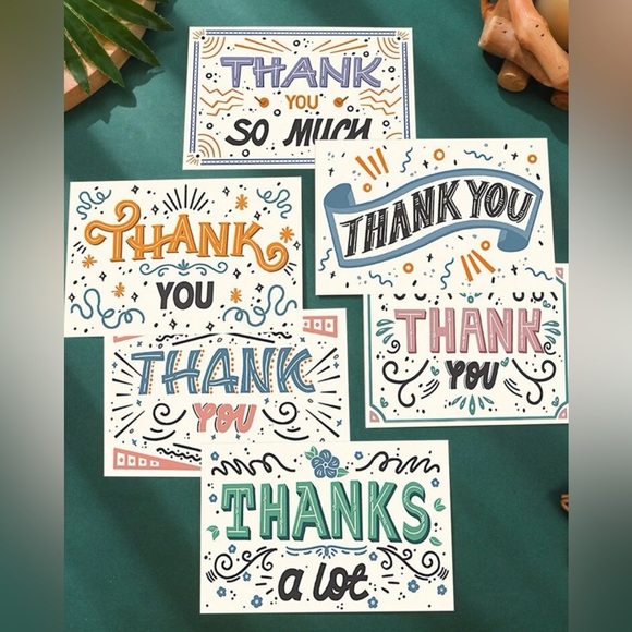 Thank You Assortment Insert Cards Pack of 50 - Picture 2 of 5